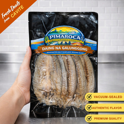 Daing na Galunggong (Marinated & Sun-dried Butterflied Round Scad)