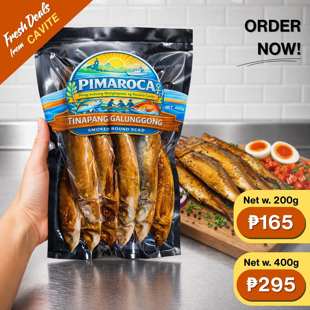 Tinapang Galunggong

(Smoked Round Scad)