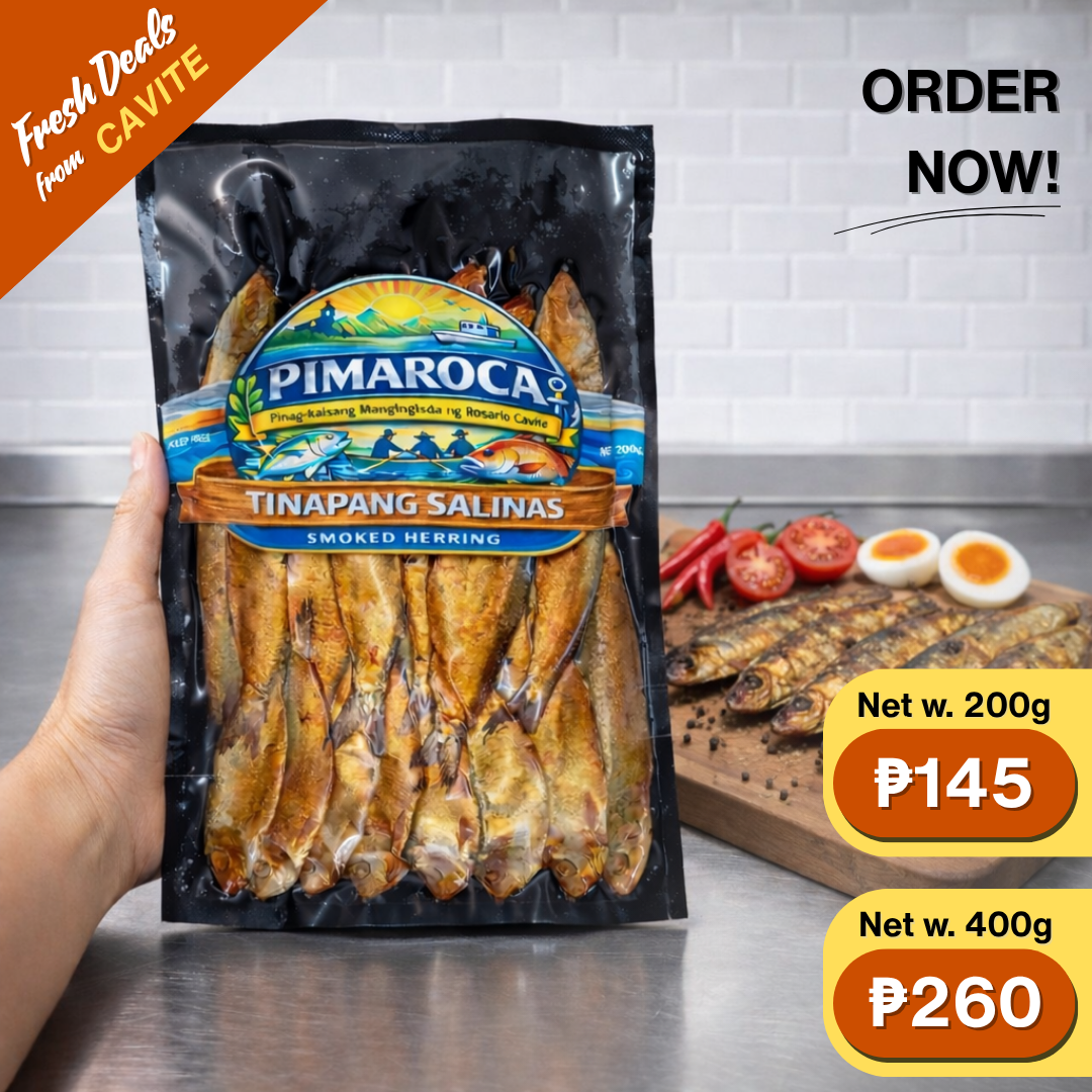 Tinapang Salinas (Smoked Herring)